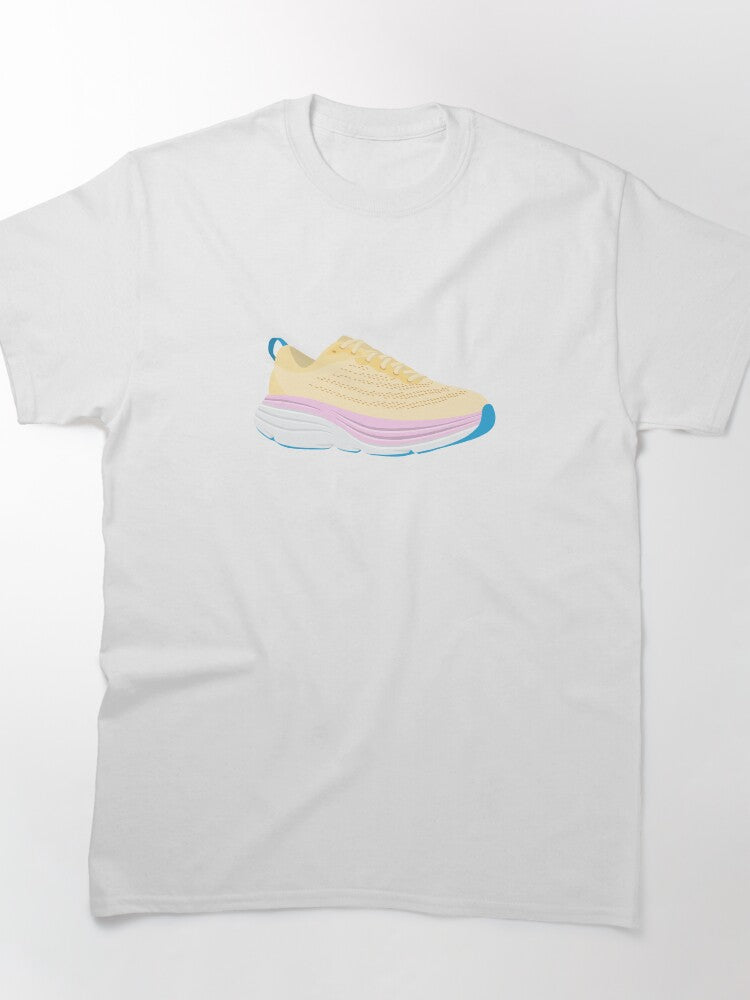 Yellow Running Shoe Classic T-Shirt