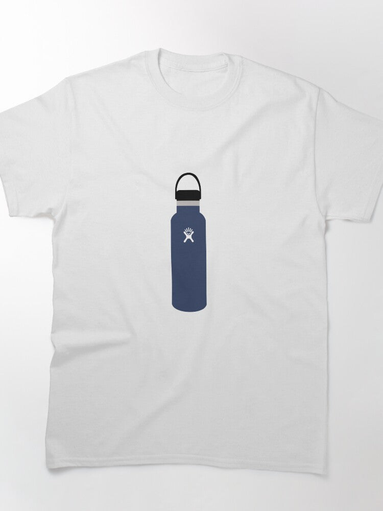 navy water bottle Classic T-Shirt