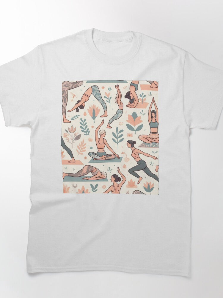 Yoga Tshirt,Yoga art,Yoga cloths,Yoga Lover,Yoga Pant, Classic T-Shirt