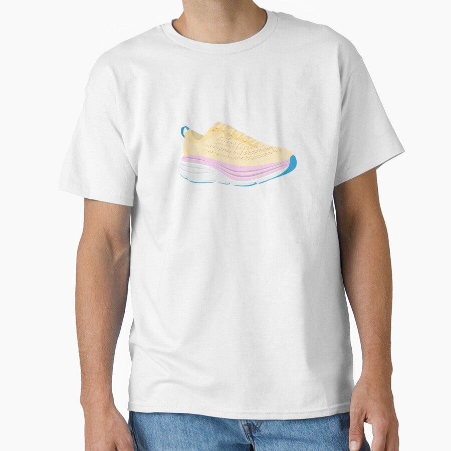 Yellow Running Shoe Classic T-Shirt