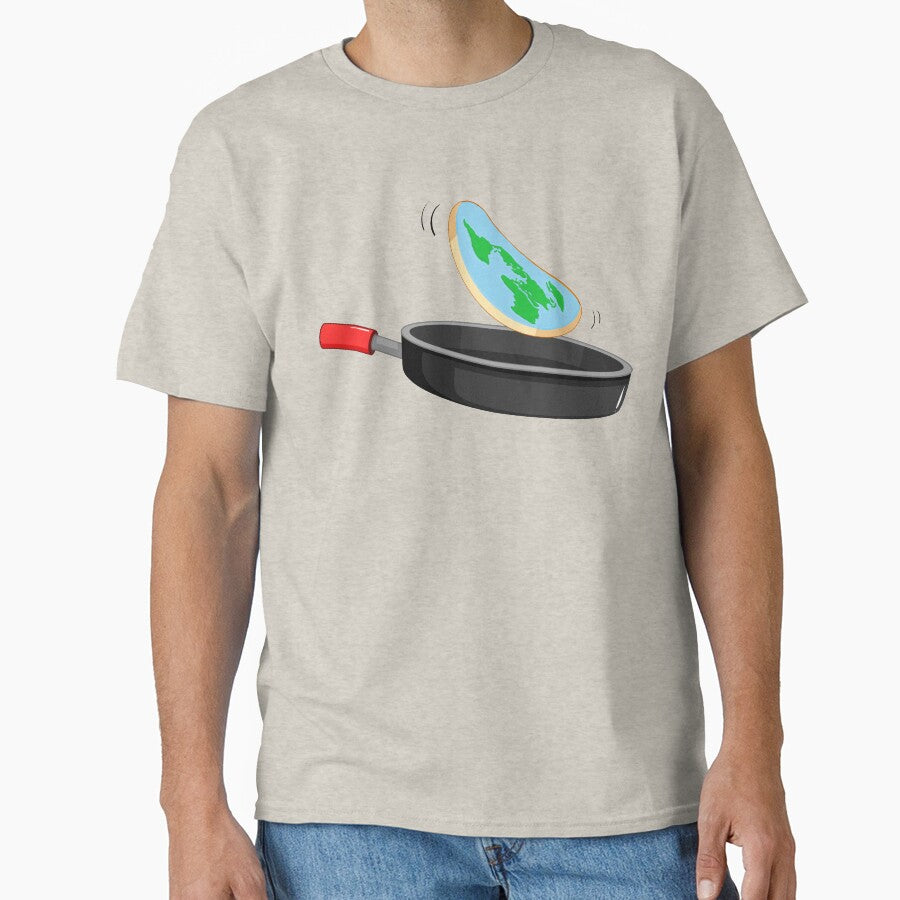 Earth Flat as a Pancake Classic T-Shirt