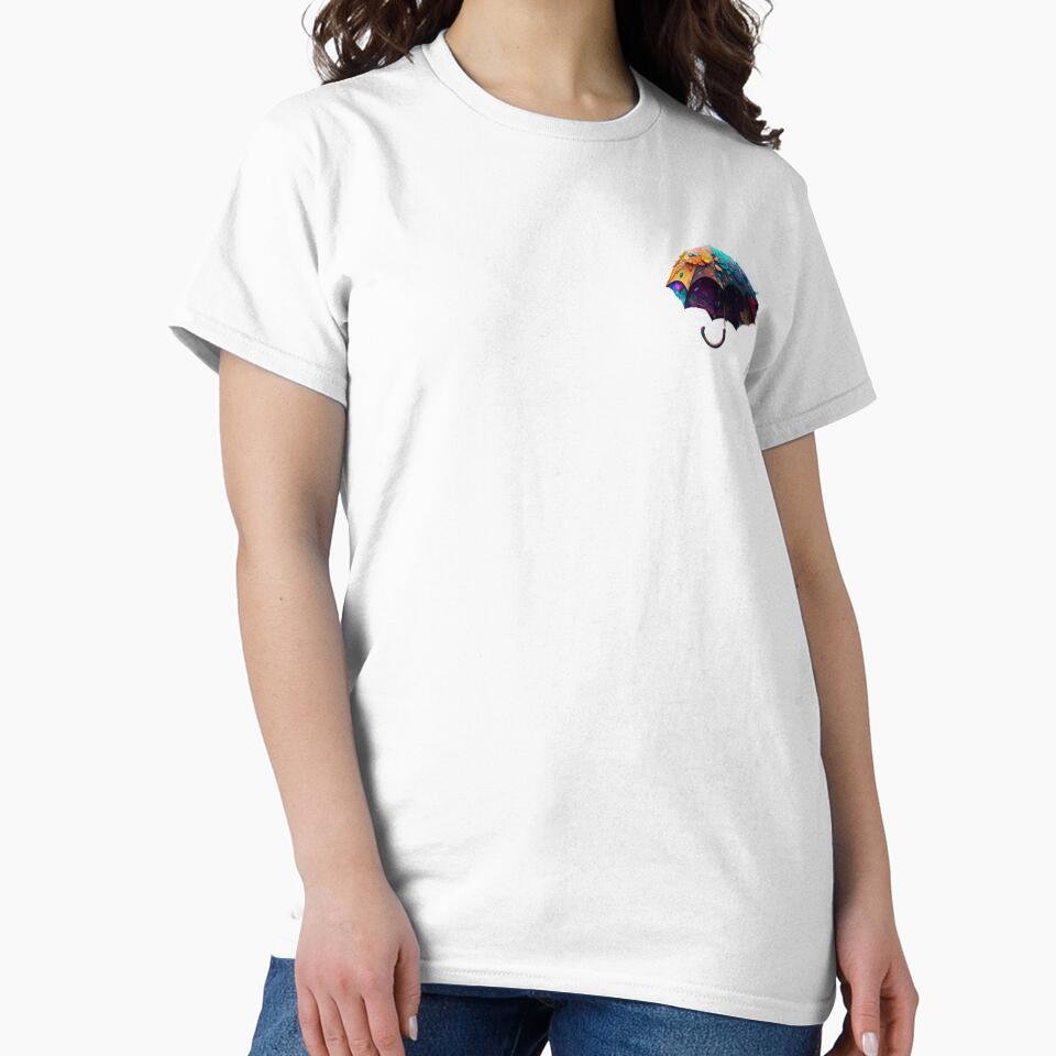 Colorful umbrella Classic T-Shirt
